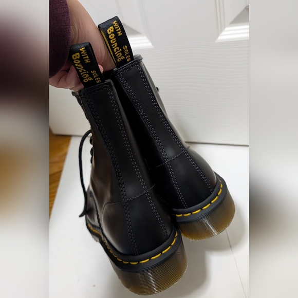 Dr. Martens 1460 Boots Smooth Black Size 9 Women's NEW NWOB - Picture 2 of 6